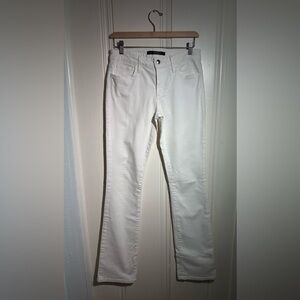 Joe's Jeans | white | slim fit mini boot | size w 27 |